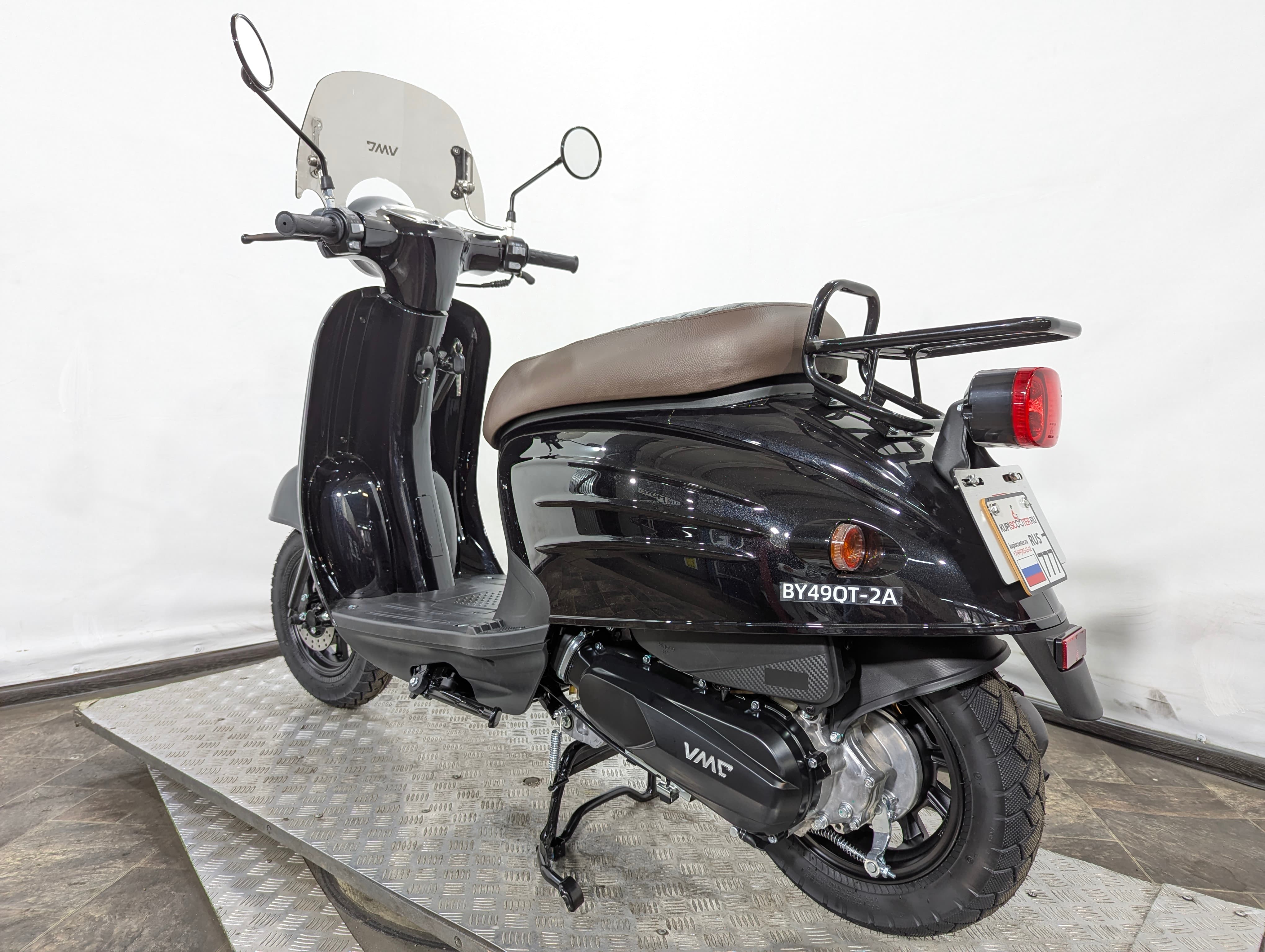 Скутер VMC (Vento) SPRINT (49/125cc) черный глянцевый